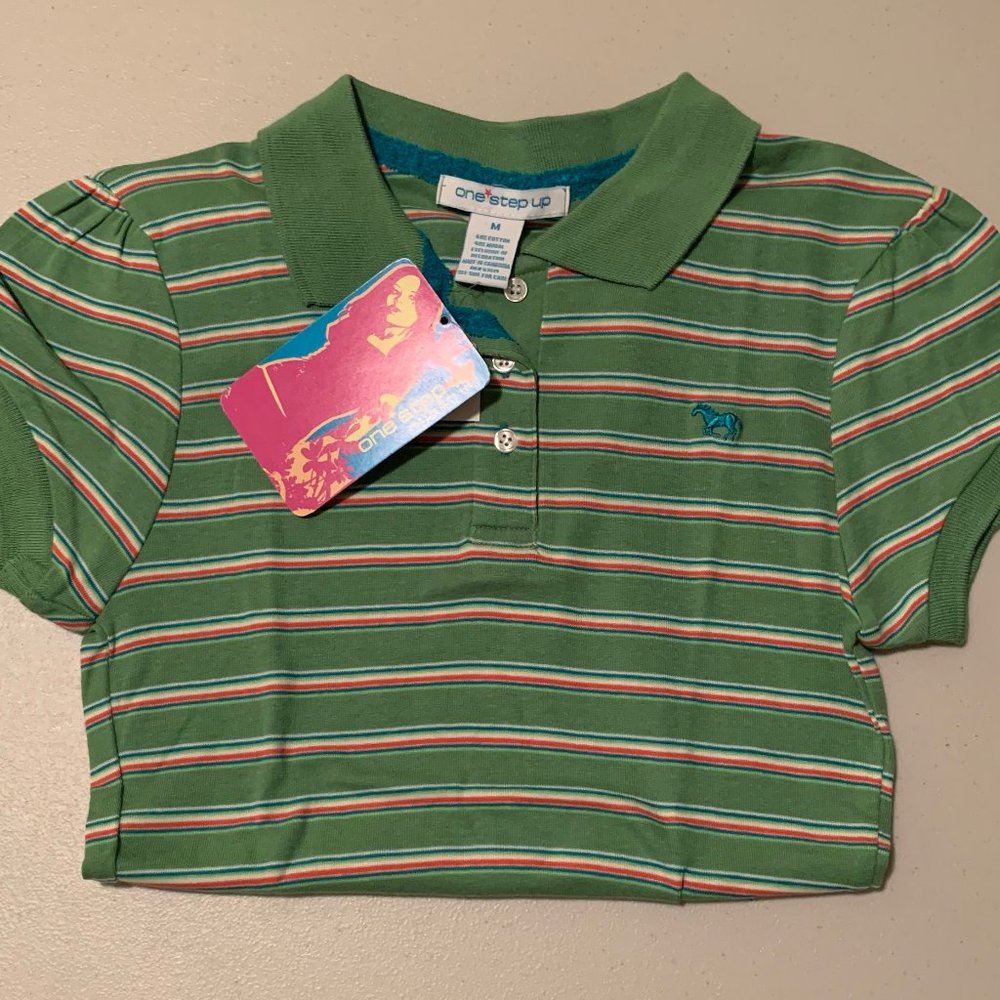 NWT Size M One Step polo shirt